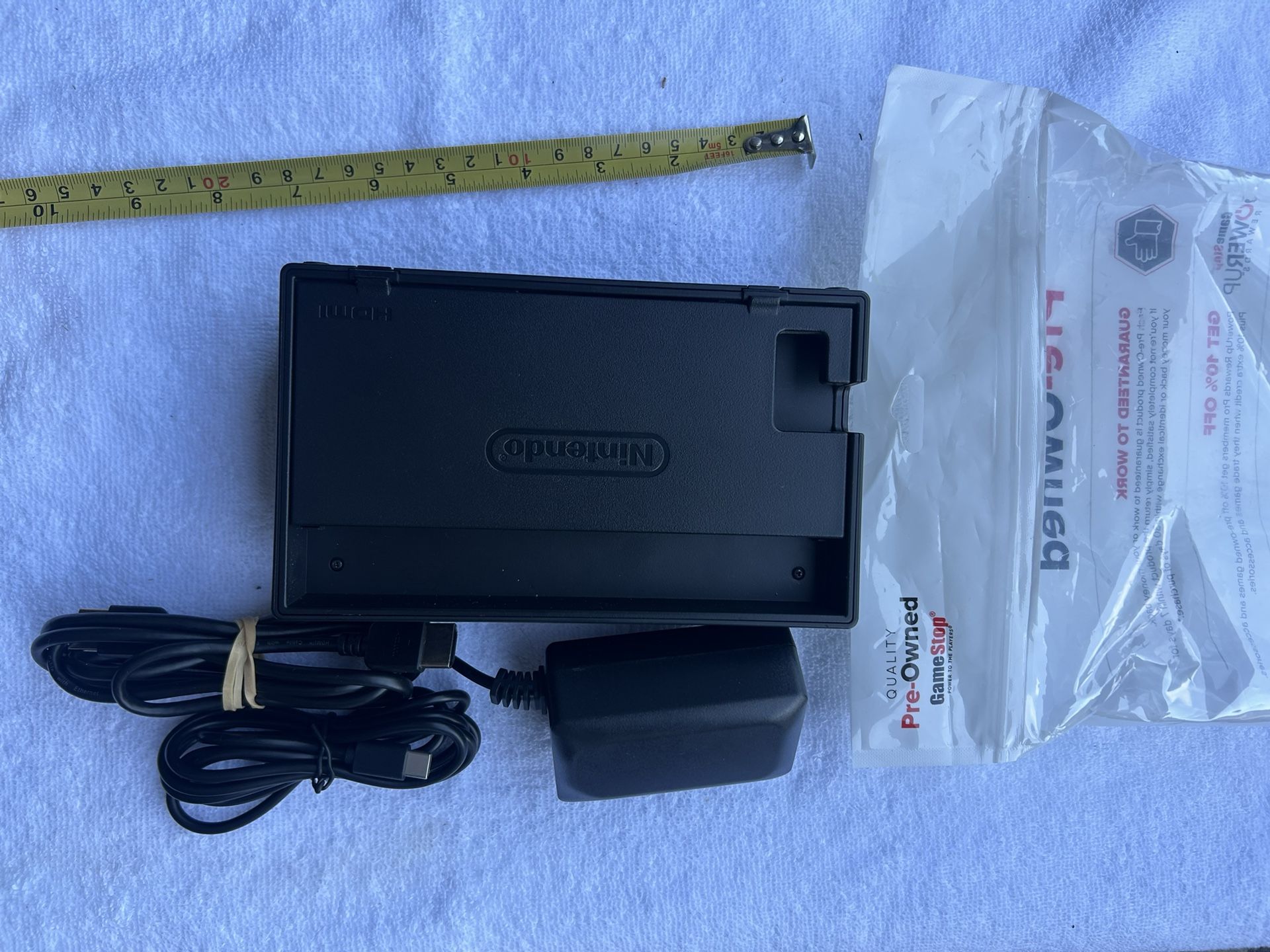 OEM Nintendo Switch Charging Dock Set with AC Power Adapter and HDMI Cable