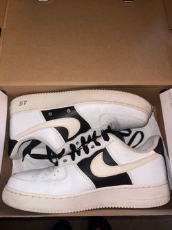 AirForce 1 (Size 8.5 M) (Black & White)