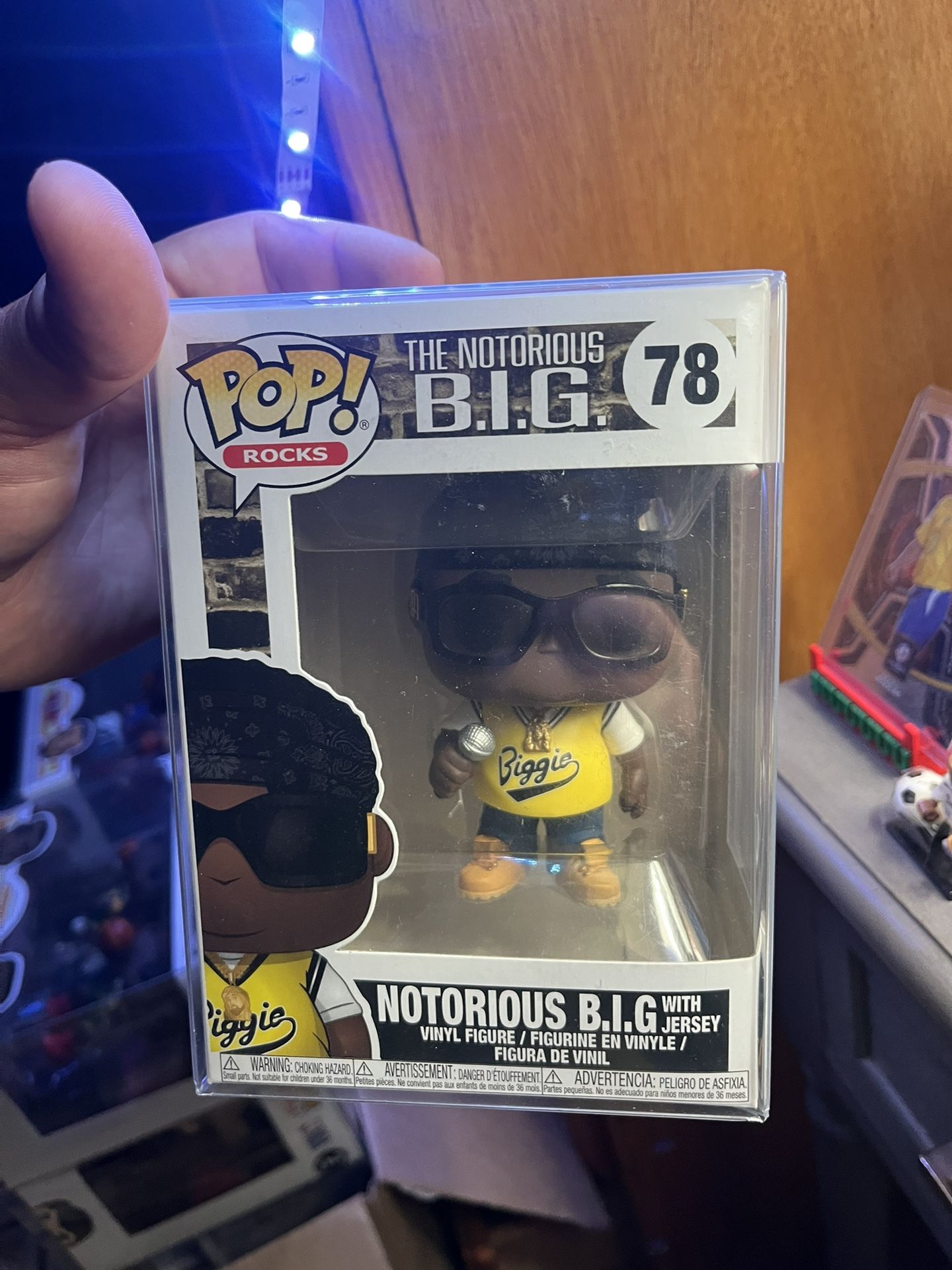 Funko Pop Rocks The Notorious Big 78 Brand New Unopened
