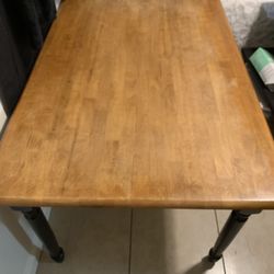 Big Table And 3 Chairs  Used Not New