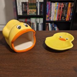 Soap + Sponge Holders - Duck Themed Trays
