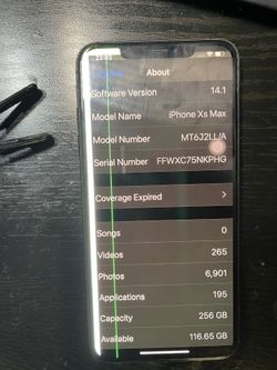 iPhone XS Max 256g Unlocked