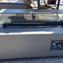 New propane fire top table