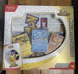 30th Anniversary Celebrations Pokemon Poster Collection
