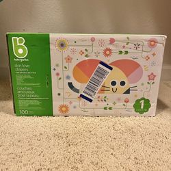 Babyganics Diapers Size 1