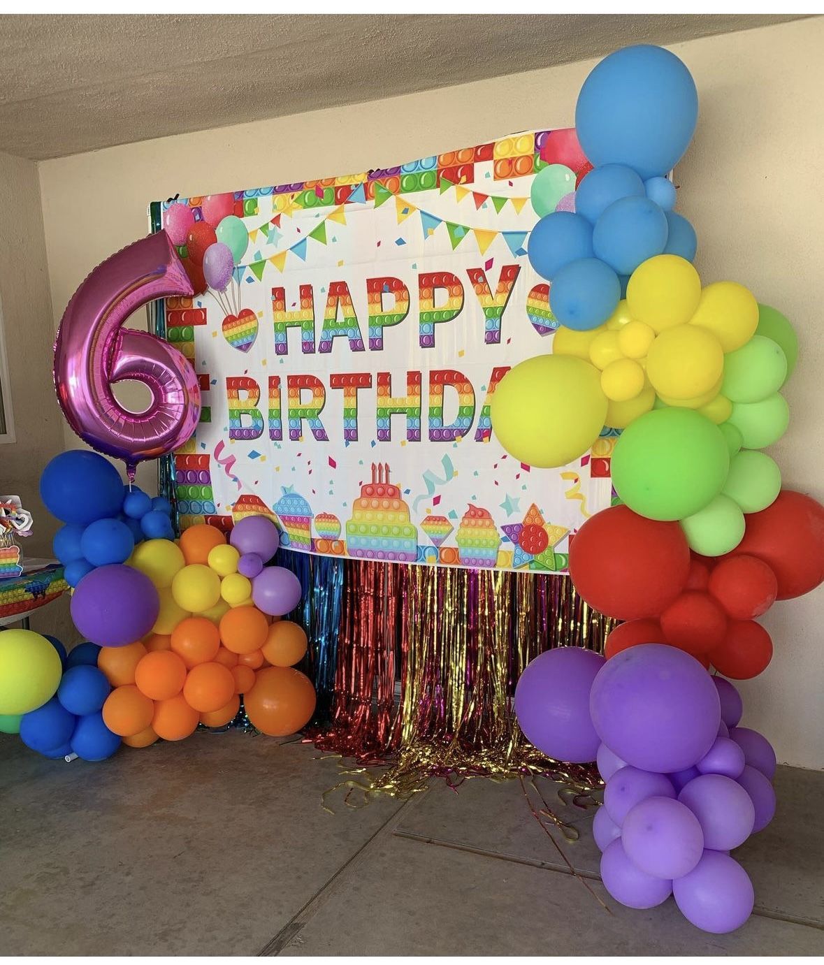 Balloon Garland 100 Balloons