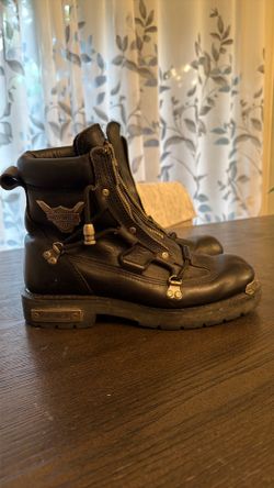 Harley Davidson Men's Black Boots Size 9 US