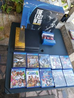 $140! Firm No Games. Just Playstation 4 PS4 500GB with Box & Sealed control. $20! Per Game. 6 for $100!. 12 for $200!. All combo $340! Or Trade For PS
