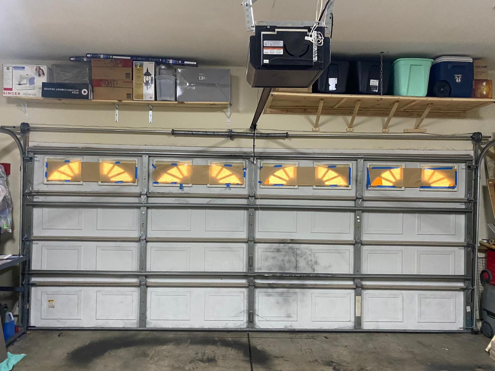 Garage Door Adjustment And  Replace