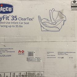 Chicco Key fit 35 Clear Tex Infant Car Seat 