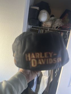 Harley Davidson, Leathers, Chaps, Vest, Cap, And Gloves, All For Sale Individually Priced