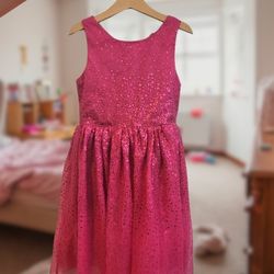 H&M Sparkly Pink Dress Limited Edition - size 6 T