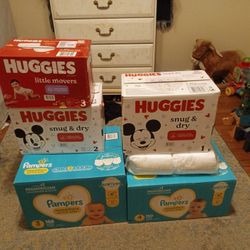 Diapers For Sale.    Sizes 1 Through 4 .  Prices Vary