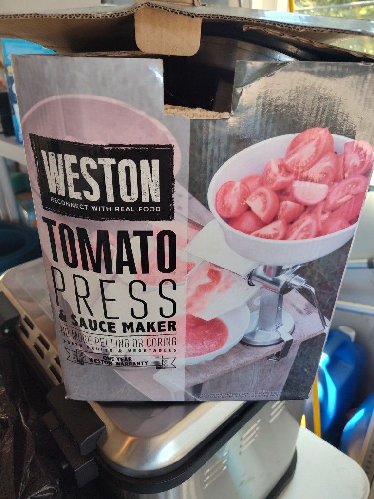 Weston tomato Press