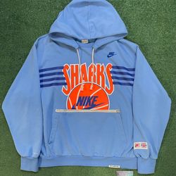 Nike sharks basketball hoodie