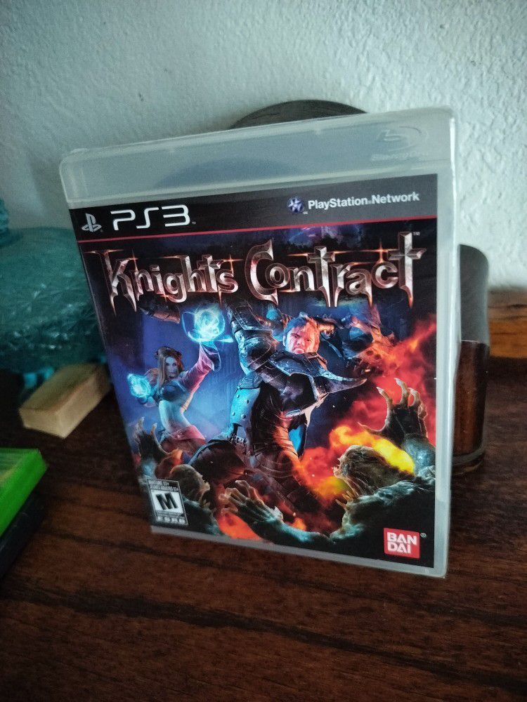 PS3 Knights Contract New Sealed Mint