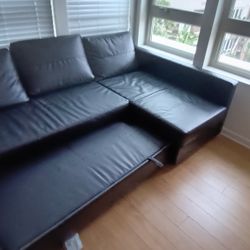 black couch