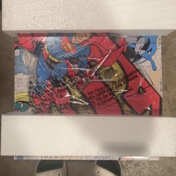 Vintage Superman Clock