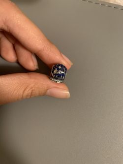 Pandora Silver Blue charm