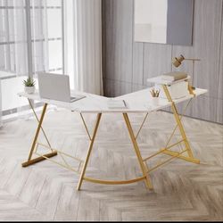 Reversible L-Shape Desk