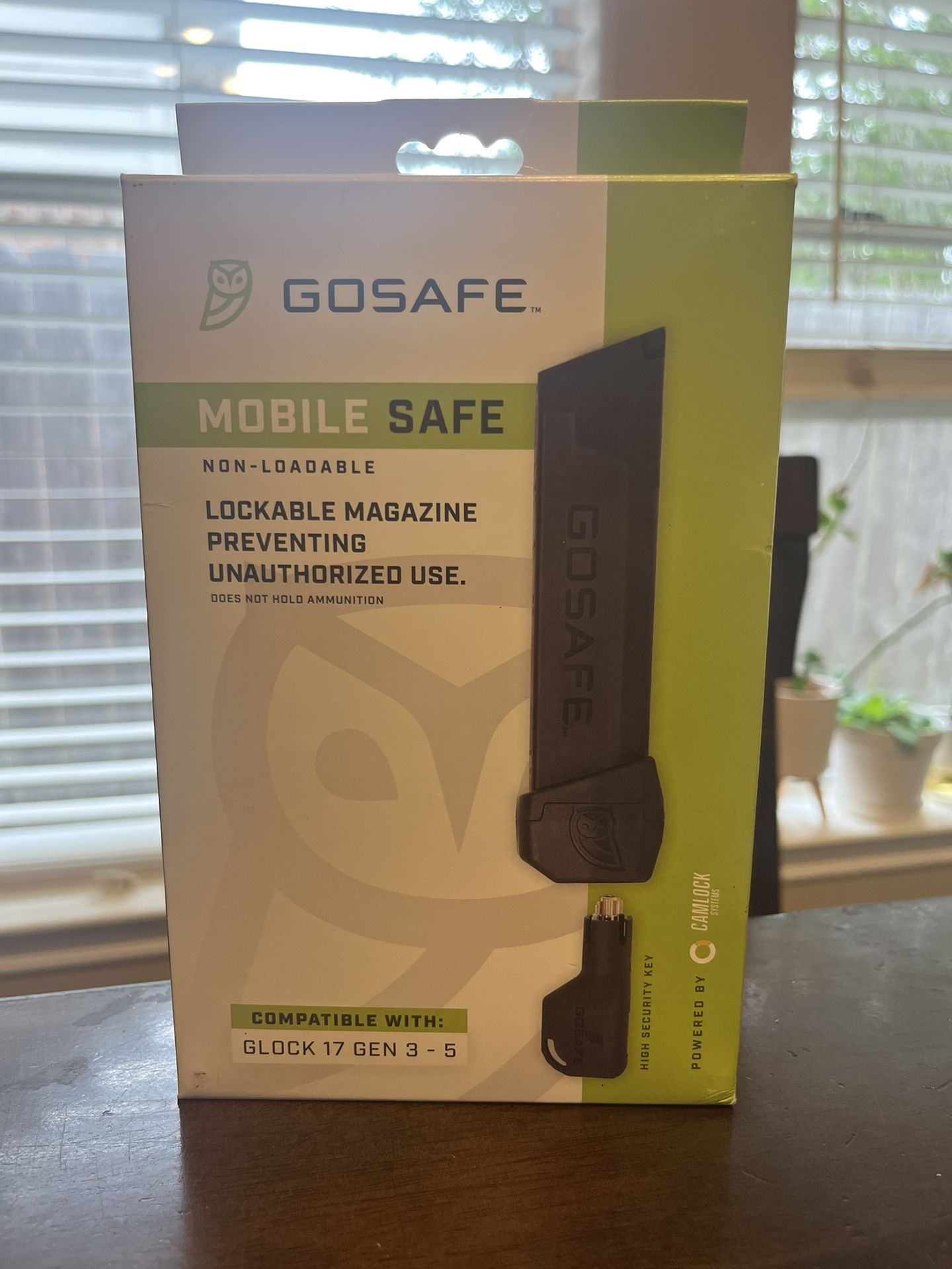 NEW GOSAFE Mobile Safe Glock 17 Gen 3-5