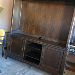 Tv Entertainment Center W/ Drawers 