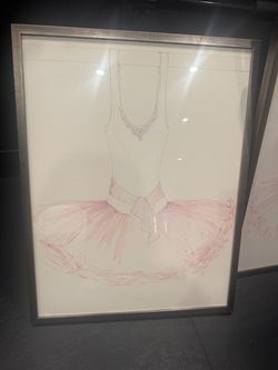 Restoration Hardware Ballerina Wall Art