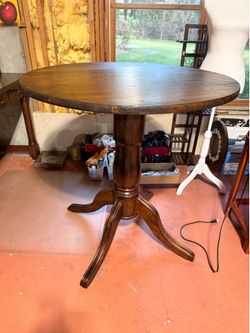 Solid Wood High Table