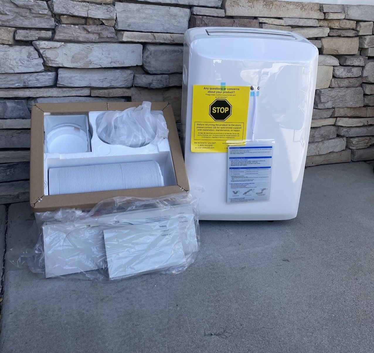 LG PORTABLE AIR CONDITIONERS AVAILABLE