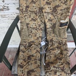 Mens Size 36 Camo Cargo Pants
