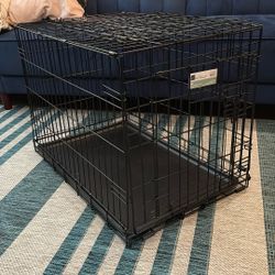 MidWest iCrate Fold & Carry Single Door Collapsible Wire Dog Crate, 36 inch