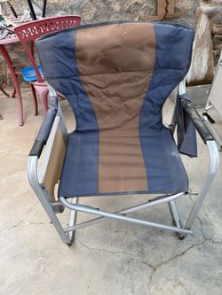 Folding Director Chair With Table