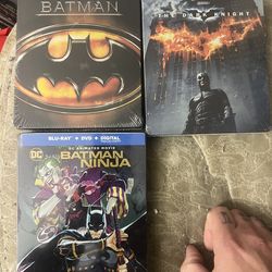 Batman steelbook moves Blu Ray