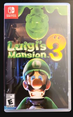 Luigis Mansion 3 Nintendo Switch Game