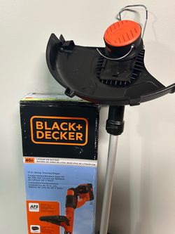 Black+Decker 40V MAX Cordless 13" String Trimmer & Lawn Edger Kit (Model LST140) - Brand New