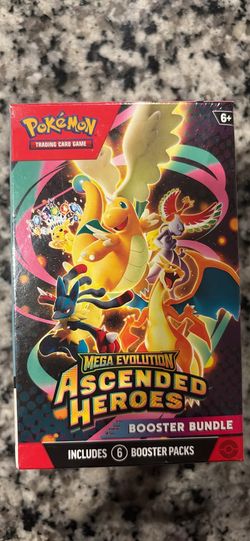 Pokémon Ascended heroes booster bundle sealed brand new!