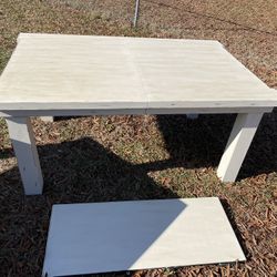 Refinished Distressed Dining Table 