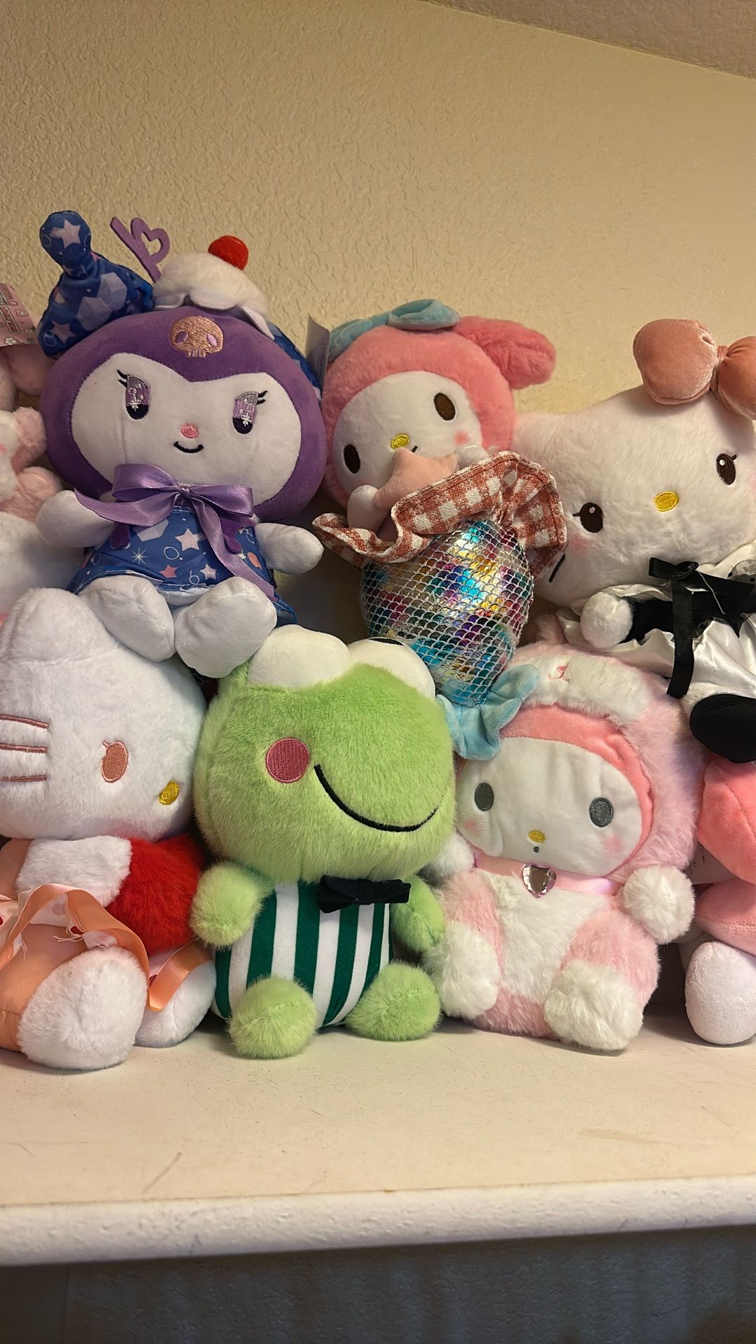 Unofficial Sanrio Plushies $15 Each