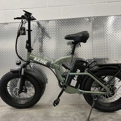 Long Range Folding E-Bike, 20x4.0 Fat Tire, XL 20ah Battery 