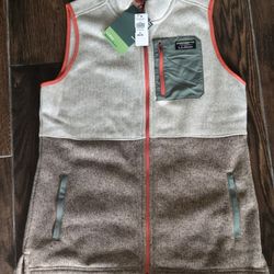 LL Bean Fleece Vest 