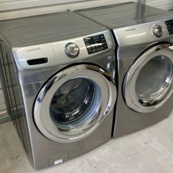 #2 Samsung Washer & Electric Dryer 