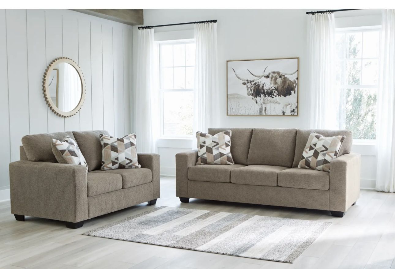 Sofa and Loveseat