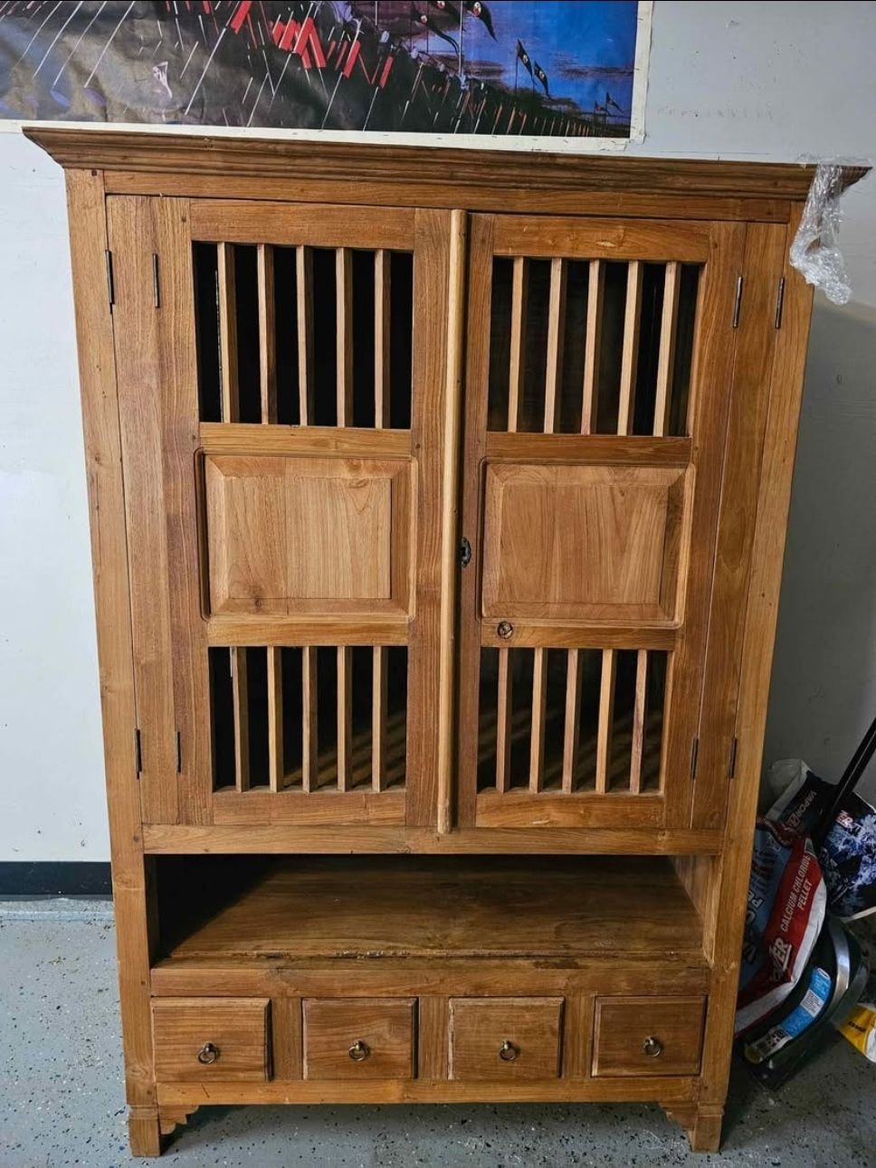 Wooden cabinet