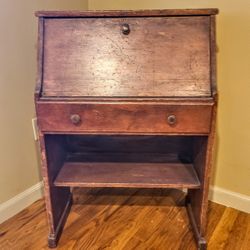 Antique Furniture - Vintage Small Secretary 