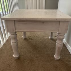 Hardwood End Table 