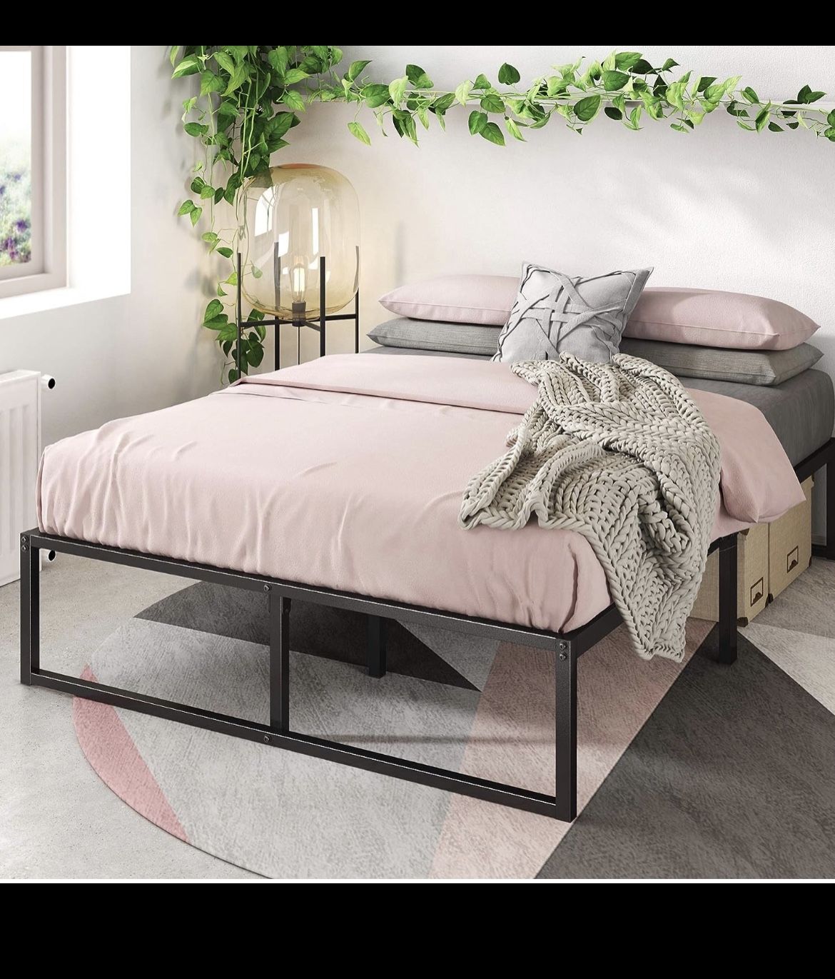 “FULL” Memory Foam Mattress / Metal Frame for Sale in Indio, CA OfferUp