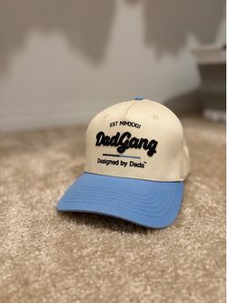 Tan & blue Dadgang hat