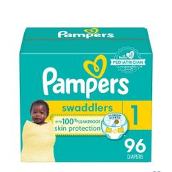 Pampers Swaddlers Active Baby Diapers
Super Pack Size 1 - 96ct