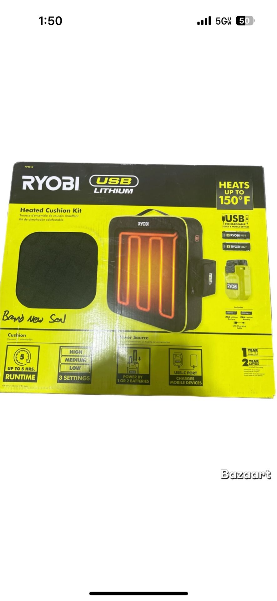 Ryobi Heating