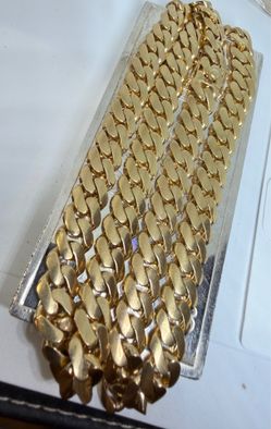 Miami Cuban Link Chain 14k Gold 178.8 Grams